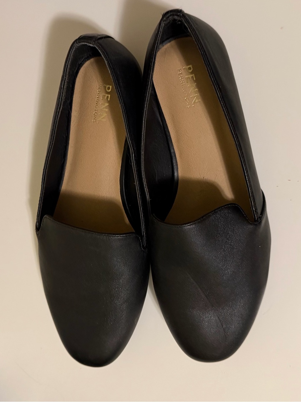 Penningtons Black Women's Slip-On Loafers